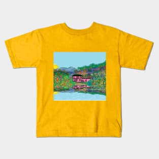 House by the lake Kids T-Shirt